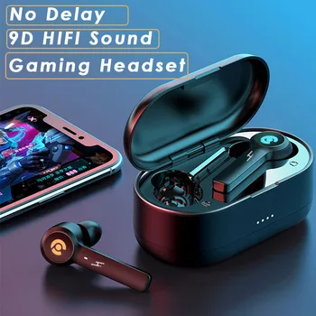 Hembeer Wireless Headphones Bluetooth Earphones With Microphone No Delay Gaming Headset Noise Cancelling Earbuds HIFI Sound 
Hembeer Wireless Headphones Bluetooth Earphones With Microphone No Delay Gaming Headset Noise Cancelling Earbuds HIFI Sound