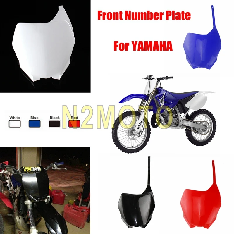 For YAMAHA YZ125 YZ250 YZ250F YZ450F WR250F WR450F YZ 125 250 250F 450F WR 250F Motocross Plastic Fairing Front Number Plate
For YAMAHA YZ125 YZ250 YZ250F YZ450F WR250F WR450F YZ 125 250 250F 450F WR 250F Motocross Plastic Fairing Front Number Plate
