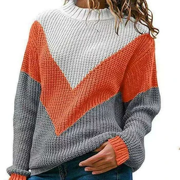 Winter Sweater Women Causal Long Sleeve Autumn Turtleneck Pullover Tops Fashion Colors Striped Knitted Sweaters Female 2019
Winter Sweater Women Causal Long Sleeve Autumn Turtleneck Pullover Tops Fashion Colors Striped Knitted Sweaters Female 2019