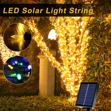 7-22m LED Christmas car interior String Lights Solar Power Fairy Light Garland Lamp with 8 Modes for Wedding Party Xmas Tree
7-22m LED Christmas car interior String Lights Solar Power Fairy Light Garland Lamp with 8 Modes for Wedding Party Xmas Tree
