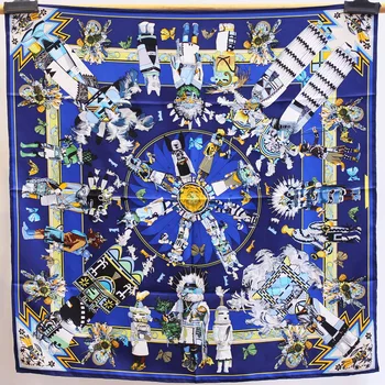 New Arrival Women Scarf 90*90cm Scarves Pure Twill Silk Scarves Spring Summer Shawls Wraps Hand-rolled Edges 
New Arrival Women Scarf 90*90cm Scarves Pure Twill Silk Scarves Spring Summer Shawls Wraps Hand-rolled Edges