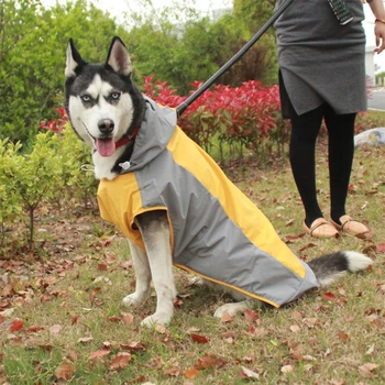 Pet Dog Raincoat Big Dog Clothes Waterproof Pet Coat Rain Jacket Reflective Medium large Dogs Poncho Breathable Mesh Pet Supply
Pet Dog Raincoat Big Dog Clothes Waterproof Pet Coat Rain Jacket Reflective Medium large Dogs Poncho Breathable Mesh Pet Supply