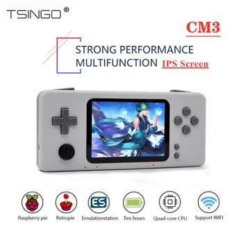 TSINGO CM3 Raspberry Pi Mini Video Game Console Pre-install Retropie 45 Simulator 15000+ Games 3.2" IPS Screen Retro Game Player
TSINGO CM3 Raspberry Pi Mini Video Game Console Pre-install Retropie 45 Simulator 15000+ Games 3.2" IPS Screen Retro Game Player