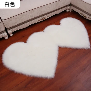 Round white wool like acrylic carpet floor mat thickened Plush bedroom carpet window decoration crawling carpet
Round white wool like acrylic carpet floor mat thickened Plush bedroom carpet window decoration crawling carpet