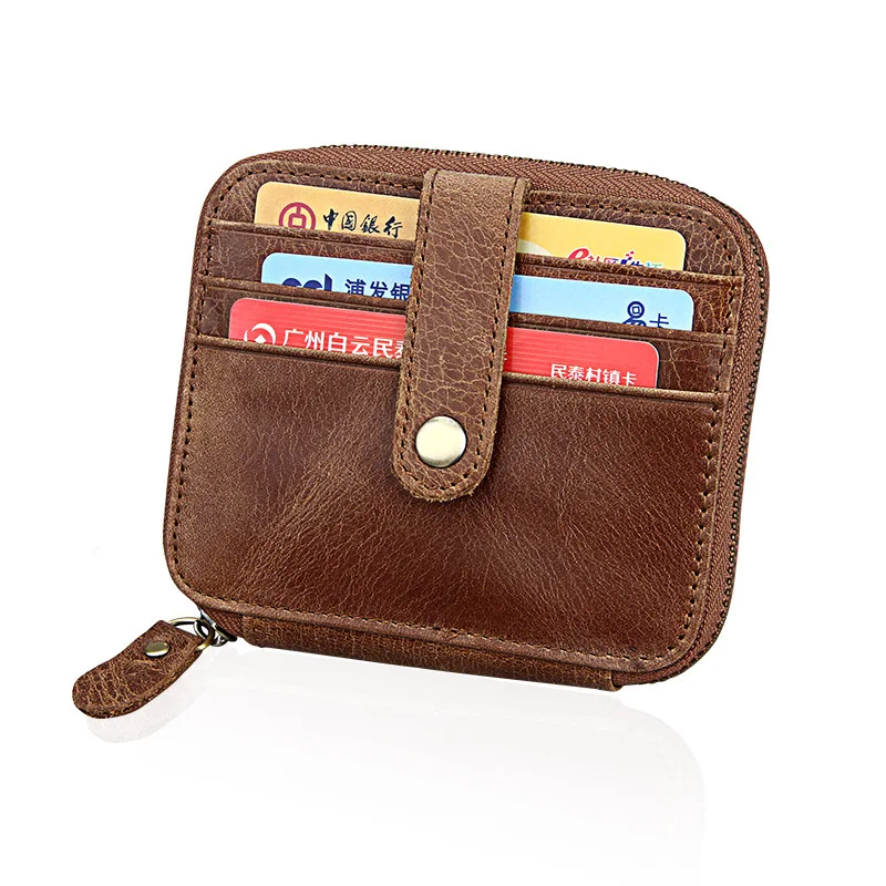 Fashion First Layer Cattlehide Card Bag Multi-functional Purse Wallet Women's Anti-RFID Wallet Zipper Card Holder Wholesale
Fashion First Layer Cattlehide Card Bag Multi-functional Purse Wallet Women's Anti-RFID Wallet Zipper Card Holder Wholesale
