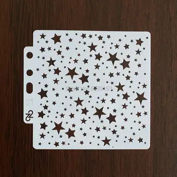 Star sky to world Layering Stencils Template for Painting Wall DIY Scrapbook Coloring Embossing Decor Album Decorative Stencil
Star sky to world Layering Stencils Template for Painting Wall DIY Scrapbook Coloring Embossing Decor Album Decorative Stencil