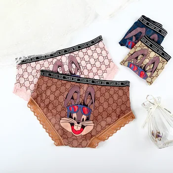 Ladies Briefs Lovely Underwear Made of Nylon Ultra-thin Soft Mesh Breathable and Quick Dry Crotch Cotton Lingerie for women 
Ladies Briefs Lovely Underwear Made of Nylon Ultra-thin Soft Mesh Breathable and Quick Dry Crotch Cotton Lingerie for women