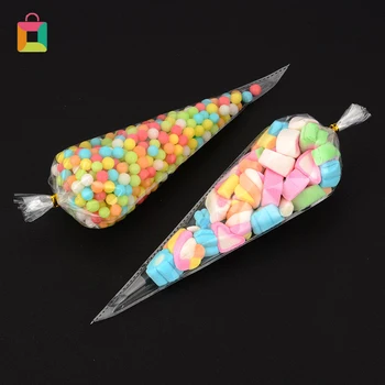 100Pcs Packaging Bags Candy Storage Box Gift Box Clear Cone Plastic Bags Transparent Sweet Treat Package Cozy
100Pcs Packaging Bags Candy Storage Box Gift Box Clear Cone Plastic Bags Transparent Sweet Treat Package Cozy