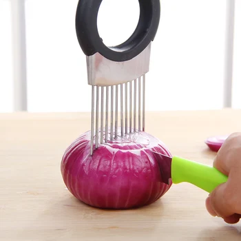 Stainless Steel Plastic Vegetable Slicer Multi-purpose Onion Cutter Metal Meat Needle Kitchen Accessories Gadgets Tomato Cutter
Stainless Steel Plastic Vegetable Slicer Multi-purpose Onion Cutter Metal Meat Needle Kitchen Accessories Gadgets Tomato Cutter