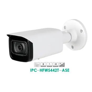 4MP IR Bullet WizMind Network Camera IPC-HFW5442T-ASE IP Camera IR LEDs Length 50m IP67,IK10 H.265 & H.264
4MP IR Bullet WizMind Network Camera IPC-HFW5442T-ASE IP Camera IR LEDs Length 50m IP67,IK10 H.265 & H.264