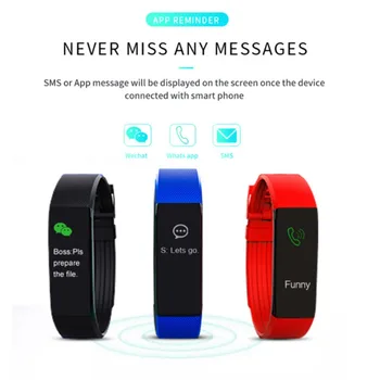 Color Screen Bluetooth Wristband Waterproof Camera Photo Health Monitoring Sports IP67 Waterproof Smart Watch
Color Screen Bluetooth Wristband Waterproof Camera Photo Health Monitoring Sports IP67 Waterproof Smart Watch