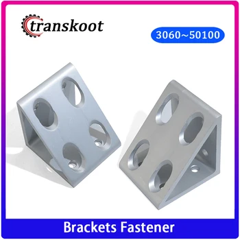8 hole Inside Guesset Corner Angle L Brackets Fastener Fitting Round Hole for 3060 4080 4590 50100 Aluminum Profile Extrusion
8 hole Inside Guesset Corner Angle L Brackets Fastener Fitting Round Hole for 3060 4080 4590 50100 Aluminum Profile Extrusion
