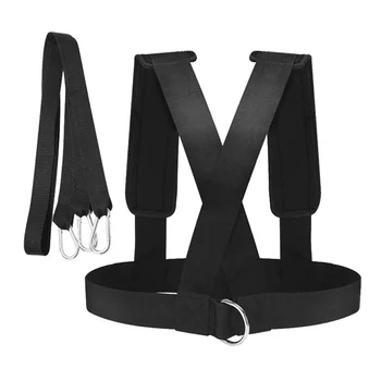 Sled Harness Tire Pulling Black Strap Fitness Resistance Strength Training Workout Pad Fitness Equipments Supplies
Sled Harness Tire Pulling Black Strap Fitness Resistance Strength Training Workout Pad Fitness Equipments Supplies