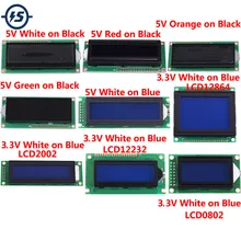 LCD Display Module White Red Orange Green Character Blacklight Black Blue Background Parallel Port Dot Matrix 1602 12864 2002
LCD Display Module White Red Orange Green Character Blacklight Black Blue Background Parallel Port Dot Matrix 1602 12864 2002