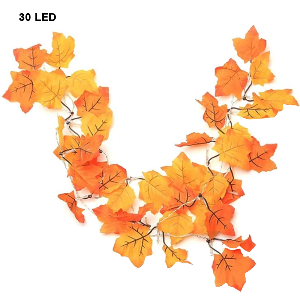 30 LEDs Maple Leaf String Lights Autumn Plants Fence Party Lights Stair Railing Decoration Battery Operated For Home Christmas
30 LEDs Maple Leaf String Lights Autumn Plants Fence Party Lights Stair Railing Decoration Battery Operated For Home Christmas