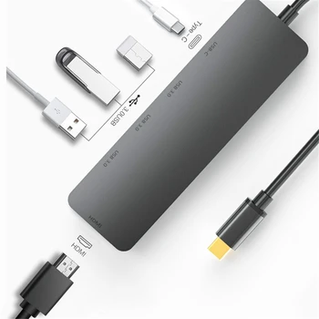Type-C Five-in-one Docking Station 3.0 HUB 5-port USB Gigabit Drive-Free Network Card Ethernet LAN Network Adapter Hub
Type-C Five-in-one Docking Station 3.0 HUB 5-port USB Gigabit Drive-Free Network Card Ethernet LAN Network Adapter Hub