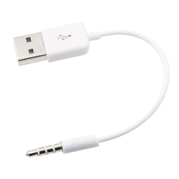 USB Short Charger Data White Cable 3.5mm Jack Adapter Charging Cord Line For Apple Ipod 3rd 4th 5th 6th 4/5/6 MP3 Player
USB Short Charger Data White Cable 3.5mm Jack Adapter Charging Cord Line For Apple Ipod 3rd 4th 5th 6th 4/5/6 MP3 Player