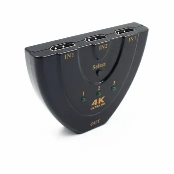 HDMI AUTO Switch Switcher 4K*2K 3D Mini HDMI Splitter 3 in 1 out Port Hub for DVD HDTV Xbox PS3 PS4 1080P hot sale new
HDMI AUTO Switch Switcher 4K*2K 3D Mini HDMI Splitter 3 in 1 out Port Hub for DVD HDTV Xbox PS3 PS4 1080P hot sale new
