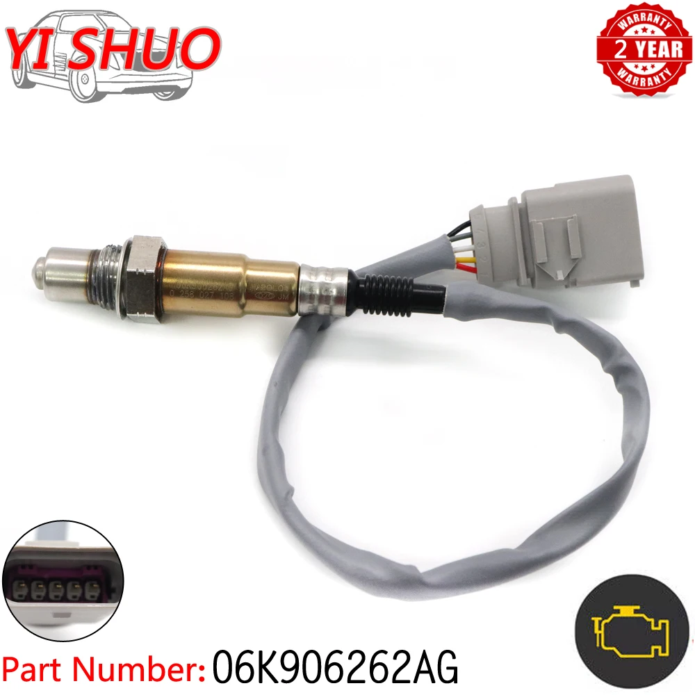 Car 06K906262AG Air Fuel Ratio Sensor Lambda O2 Oxygen Sensor for Audi A4 A5 A6 Q5 2.0 TFSI for VOLKSWAGEN BEETLE Upstream
Car 06K906262AG Air Fuel Ratio Sensor Lambda O2 Oxygen Sensor for Audi A4 A5 A6 Q5 2.0 TFSI for VOLKSWAGEN BEETLE Upstream