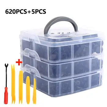 625PCS Bumper Retainer Clips Anti-wear Anti-corrosive Car Plastic Rivets Fasteners for Cars Planes Caravans
625PCS Bumper Retainer Clips Anti-wear Anti-corrosive Car Plastic Rivets Fasteners for Cars Planes Caravans
