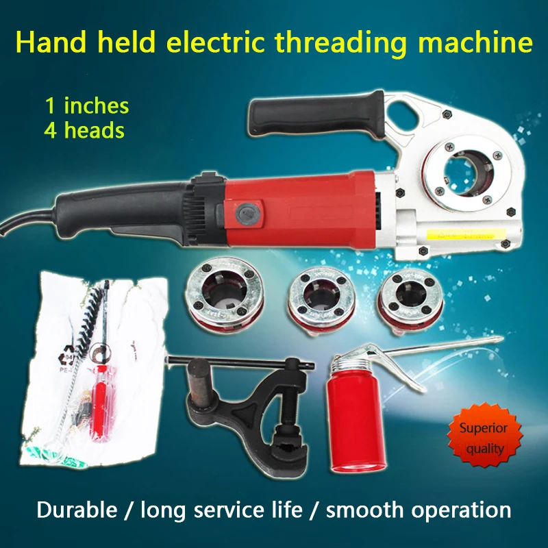 1-inch Hand-held Electric Threading Locomotive Wire Machine Tooth Opener Long Service Life AC Power Supply of The Cutter
1-inch Hand-held Electric Threading Locomotive Wire Machine Tooth Opener Long Service Life AC Power Supply of The Cutter