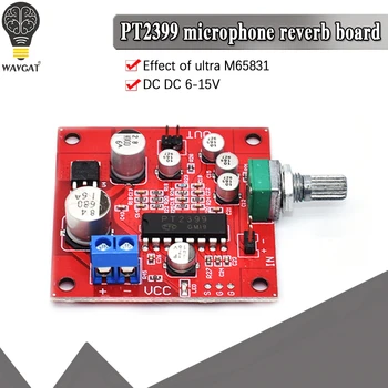WAVGAT PT2399 Microphone Reverb Plate Reverberation Board No Preamplifier Function Module
WAVGAT PT2399 Microphone Reverb Plate Reverberation Board No Preamplifier Function Module
