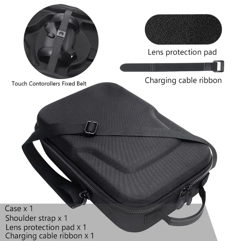 Portable Hard EVA Bags Protect Cover Storage Box Carrying Case for Oculus Quest Virtual Reality System Controller Accessories
Portable Hard EVA Bags Protect Cover Storage Box Carrying Case for Oculus Quest Virtual Reality System Controller Accessories