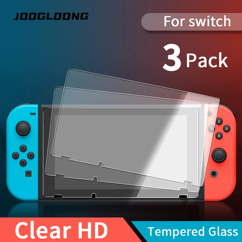 HD Tempered Glass For Nintend Switch Screen Protector for Nintendos Switch Full Cover NS Glass Protective film glass Accessories
HD Tempered Glass For Nintend Switch Screen Protector for Nintendos Switch Full Cover NS Glass Protective film glass Accessories