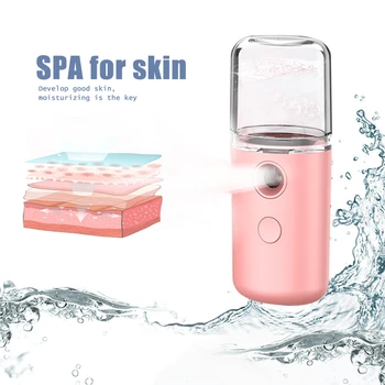Face Steamer Portable Nano Face Sprayer Humidifier Mist Atomization Moisturizing Sprayer USB Charging Maquina de Vapor Facial
Face Steamer Portable Nano Face Sprayer Humidifier Mist Atomization Moisturizing Sprayer USB Charging Maquina de Vapor Facial