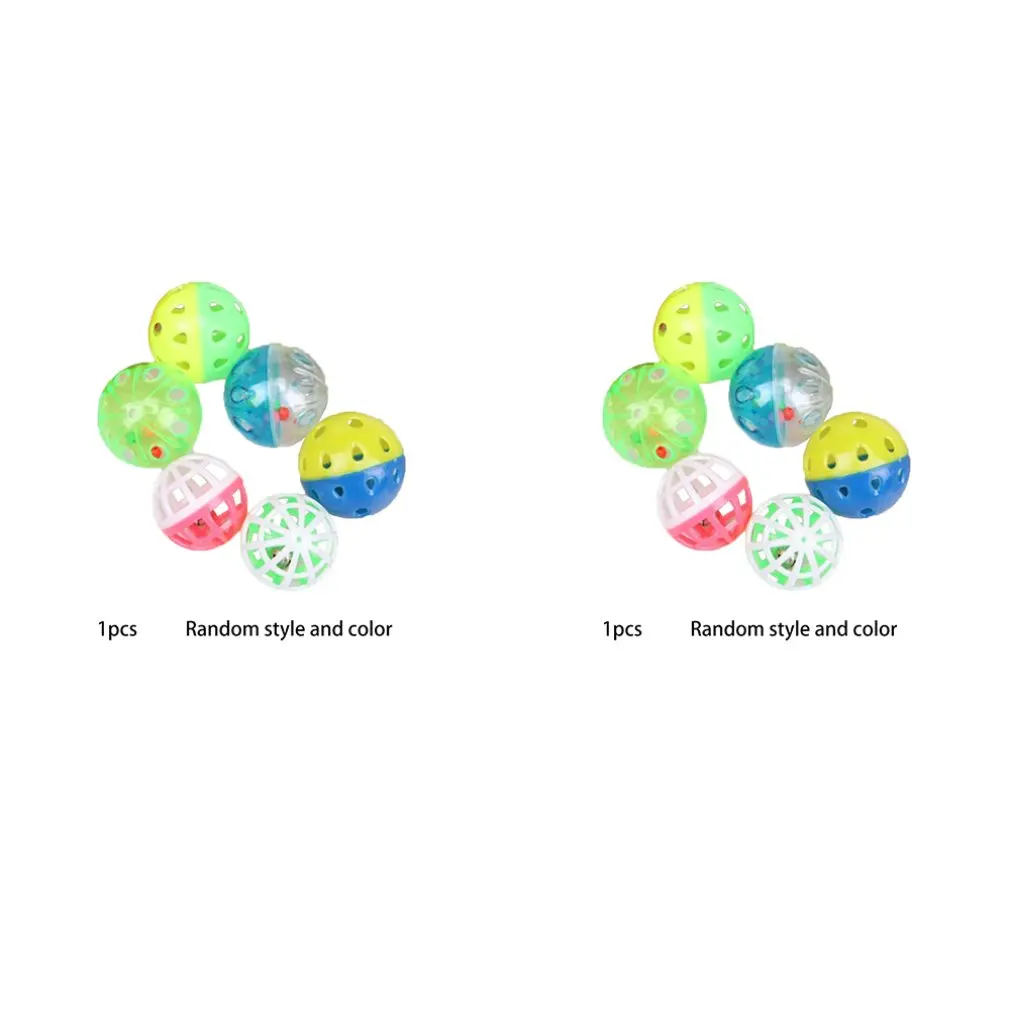 Pet Toy with Bell Ringing Heart Ball Cat Sounding Toy Pet Training Cat Bell Ball Cat Toy Funny Sound Toy
