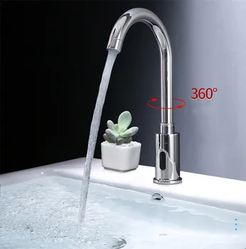 Automatic Infrared Sensor Basin Sink Faucet Smart Touchless hot and cold Tap Deck Mount w/ Hose Control Box for Kitchen Bathroom
Automatic Infrared Sensor Basin Sink Faucet Smart Touchless hot and cold Tap Deck Mount w/ Hose Control Box for Kitchen Bathroom