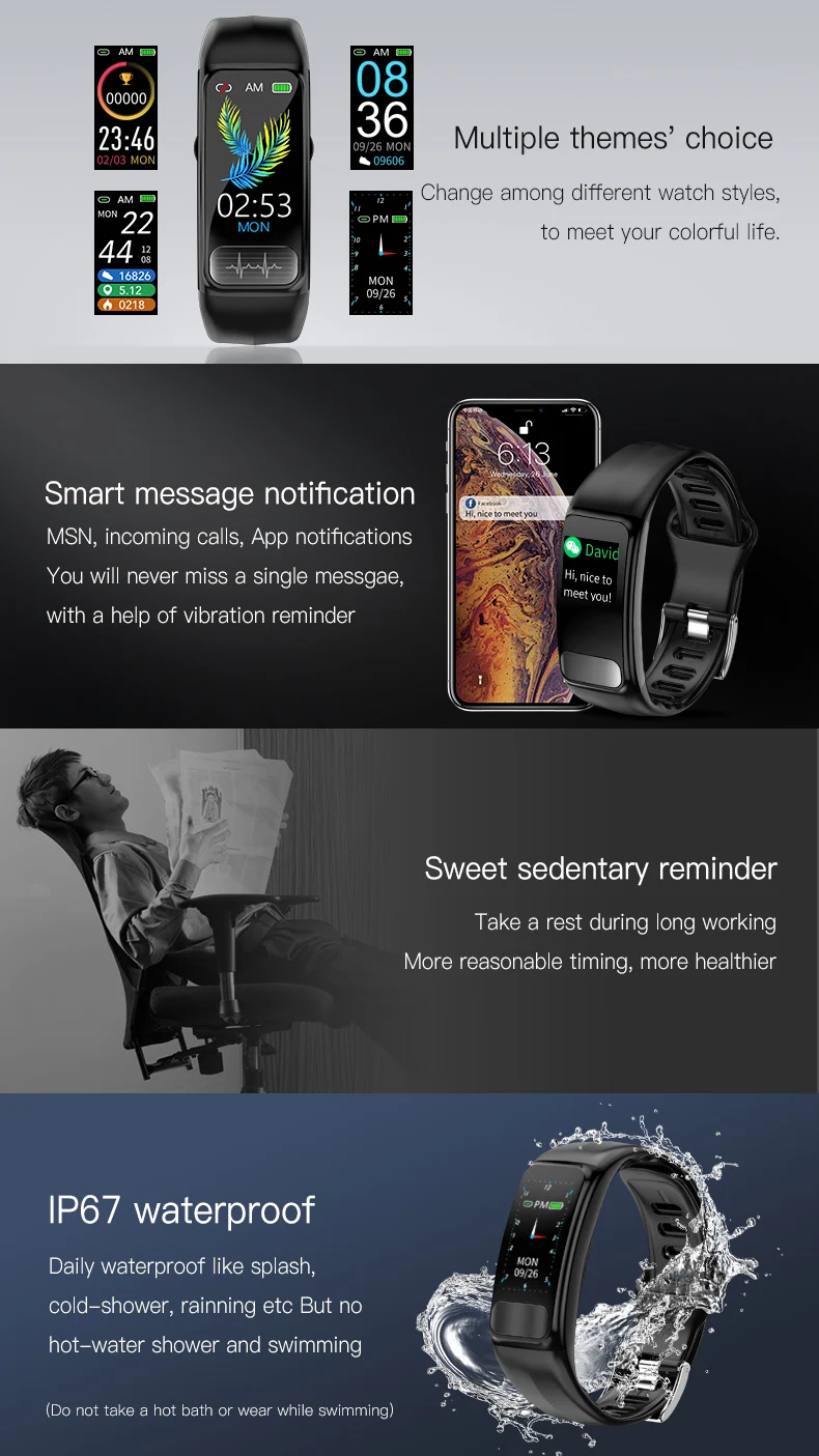 Blood Pressure Heart Rate Monitor Smartband H5331023a73f1401db4a7e2f7a0d64c26j.jpg - Blood Pressure Heart Rate Monitor Smartband