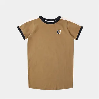 Girls Dress 2020 Summer New Fashion Plaid Colorblock Long Dress Casual Ruffled Cotton Short-sleeved Skirt Printing Dress
Girls Dress 2020 Summer New Fashion Plaid Colorblock Long Dress Casual Ruffled Cotton Short-sleeved Skirt Printing Dress