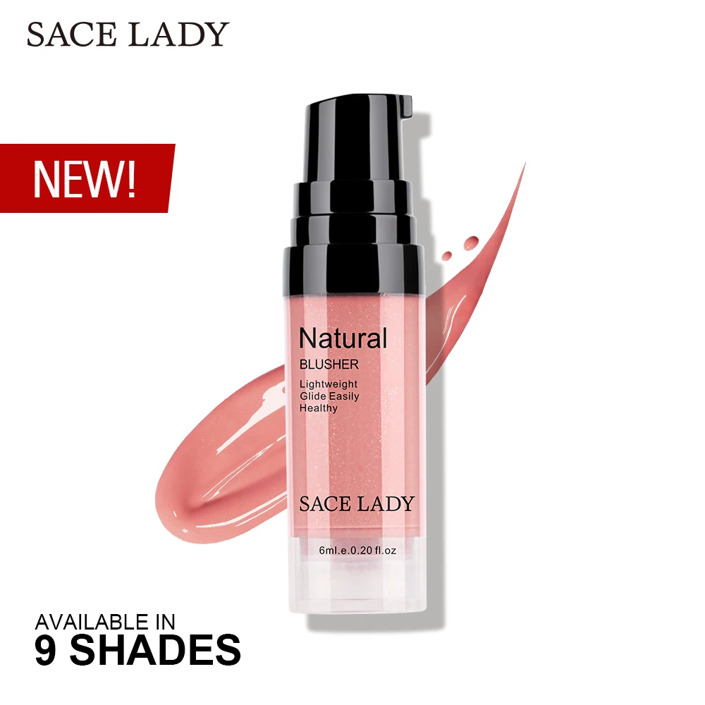 SACE LADY 9 Colors Liquid Blush Makeup Face Rouge Long Lasting Make Up Professional Natural Cheek Blusher Face blusher Cosmetic
SACE LADY 9 Colors Liquid Blush Makeup Face Rouge Long Lasting Make Up Professional Natural Cheek Blusher Face blusher Cosmetic