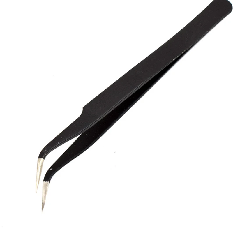 Stainless Steel Tweezers Electronics Straight Tip Precision Stainless Tool Soldering Tweezers DIY Hand Tools P5276
Stainless Steel Tweezers Electronics Straight Tip Precision Stainless Tool Soldering Tweezers DIY Hand Tools P5276