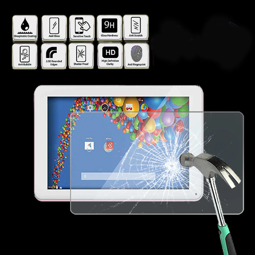 Tablet Tempered Glass Screen Protector Cover for Argos Bush MyTablet 10.1 - Anti Fingerprint Screen Film Protector Guard Cover
Tablet Tempered Glass Screen Protector Cover for Argos Bush MyTablet 10.1 - Anti Fingerprint Screen Film Protector Guard Cover
