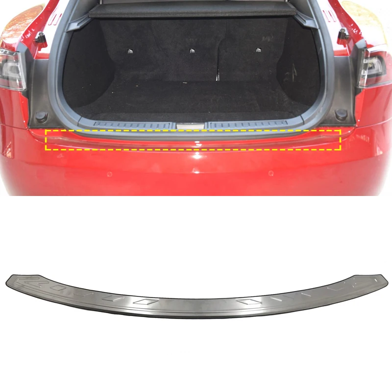 For Tesla Model S 2015-2019 Car Styling Stainless Steel Outer Rear Bumper Plate Protector Cover Auto Accessories
For Tesla Model S 2015-2019 Car Styling Stainless Steel Outer Rear Bumper Plate Protector Cover Auto Accessories