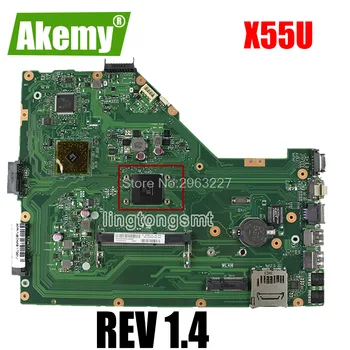 X55U Motherboard REV 1.4 For Asus X55U Laptop motherboard X55U Mainboard X55U Motherboard test 100% OK 
X55U Motherboard REV 1.4 For Asus X55U Laptop motherboard X55U Mainboard X55U Motherboard test 100% OK