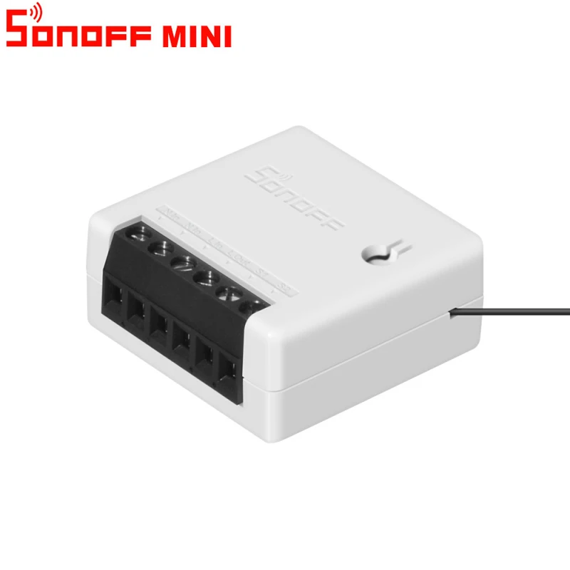 Sonoff MINI 10A Smart Remote Control Wifi Switch Diy Timer Wireless Switch Smart WiFi Alexa Compatible Smart Home Automation
Sonoff MINI 10A Smart Remote Control Wifi Switch Diy Timer Wireless Switch Smart WiFi Alexa Compatible Smart Home Automation