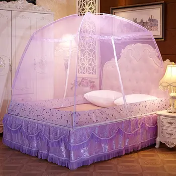 Romantic Mosquito Net Double Bed Curtain Mesh Net Bed Curtainding Portable Tent Bunk Mosquito Net Curtain Anti Insect Purple L
Romantic Mosquito Net Double Bed Curtain Mesh Net Bed Curtainding Portable Tent Bunk Mosquito Net Curtain Anti Insect Purple L