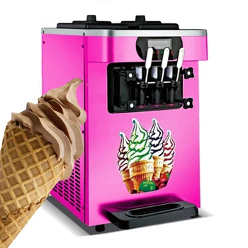 Fully automatic commercial high quality 18-22L / H Taylor ice cream machine Thai ice cream machine soft belt brand compressor
Fully automatic commercial high quality 18-22L / H Taylor ice cream machine Thai ice cream machine soft belt brand compressor