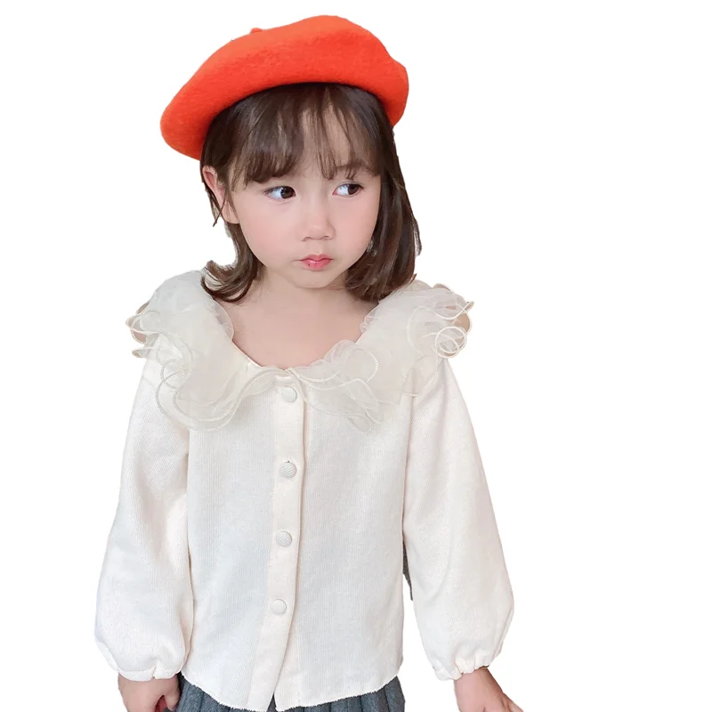 2020 Autumn and Winter New Girls Lace Collar Knitted Cardigan Thin Solid Color Top sweater toddler girl winter clothes
2020 Autumn and Winter New Girls Lace Collar Knitted Cardigan Thin Solid Color Top sweater toddler girl winter clothes