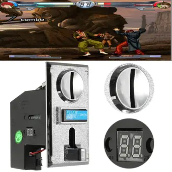 Multi Coin Acceptor Electronic Roll Down Coin Acceptor Selector Mechanism Vending Machine Mech Arcade Game Ticket Redemption
Multi Coin Acceptor Electronic Roll Down Coin Acceptor Selector Mechanism Vending Machine Mech Arcade Game Ticket Redemption