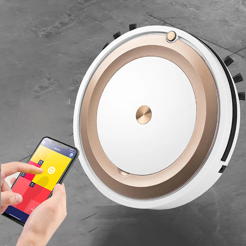 Robot Vacuum Cleaner APP Remote Control Intelligent Suitable For Floors Of Various Materials USB Suction Sweeper Dry Wet robots
Robot Vacuum Cleaner APP Remote Control Intelligent Suitable For Floors Of Various Materials USB Suction Sweeper Dry Wet robots