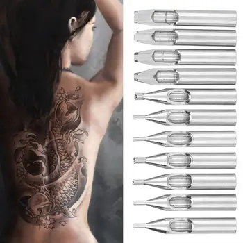11Pcs/set Professional 304 Stainless Steel Tatoo Tips Rust Resistant Assorted Tattoo Nozzle Tips Needles Kit 11 Sizes Tatoo Tool
11Pcs/set Professional 304 Stainless Steel Tatoo Tips Rust Resistant Assorted Tattoo Nozzle Tips Needles Kit 11 Sizes Tatoo Tool