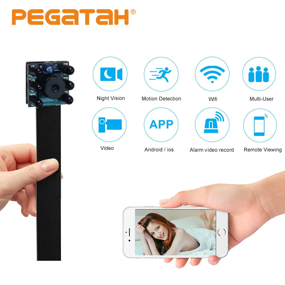 1080P Mini Wifi Camera HD wifi P2P alarm video Recording Motion Detection remote control Security Camera with night vision
1080P Mini Wifi Camera HD wifi P2P alarm video Recording Motion Detection remote control Security Camera with night vision