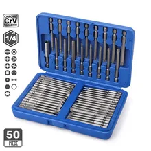 50Pcs 75mm Screwdriver Tamper Proof Torx Clutch Tri-Wing Square Spanner Flat Tamper Proof Hex Bit Screwdriver Post Sleeve Set
50Pcs 75mm Screwdriver Tamper Proof Torx Clutch Tri-Wing Square Spanner Flat Tamper Proof Hex Bit Screwdriver Post Sleeve Set