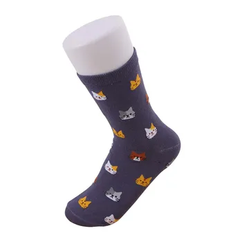 5 Pairs Stretch Cotton Blend Women Socks Cat Print Assorted Comfortable Ladies Cartoon Cute Animal In Tube Autumn Winter Casual 
5 Pairs Stretch Cotton Blend Women Socks Cat Print Assorted Comfortable Ladies Cartoon Cute Animal In Tube Autumn Winter Casual