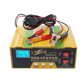 Hot New 12V/24V Auto Motorcycle Battery Charger Intelligent Pulse Repair Truck Storage
Hot New 12V/24V Auto Motorcycle Battery Charger Intelligent Pulse Repair Truck Storage
