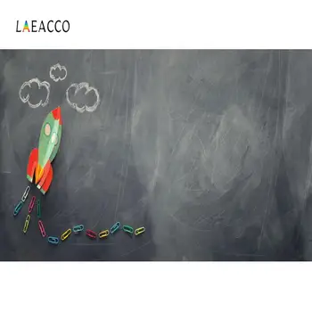 Laeacco Photographic Backdrops Blackboard Cartoon Rocket Child Baby Decor Customize For Photography Backgrounds For Photo Studio 
Laeacco Photographic Backdrops Blackboard Cartoon Rocket Child Baby Decor Customize For Photography Backgrounds For Photo Studio